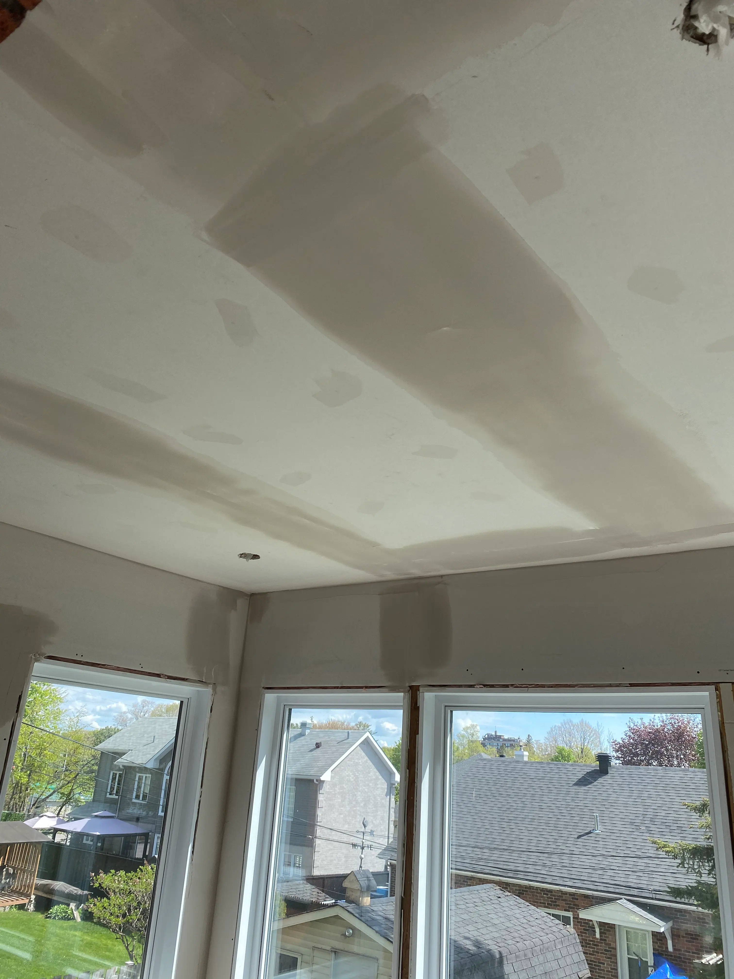 Travail de cloison 1