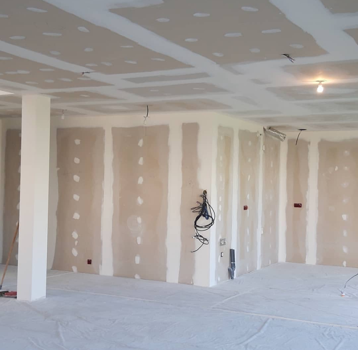 Travail de cloison 2